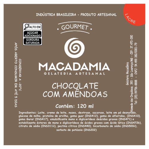 Chocolate c/ Amêndoas